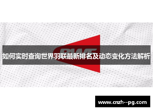 如何实时查询世界羽联最新排名及动态变化方法解析